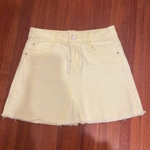 Kids Yellow Skirt
